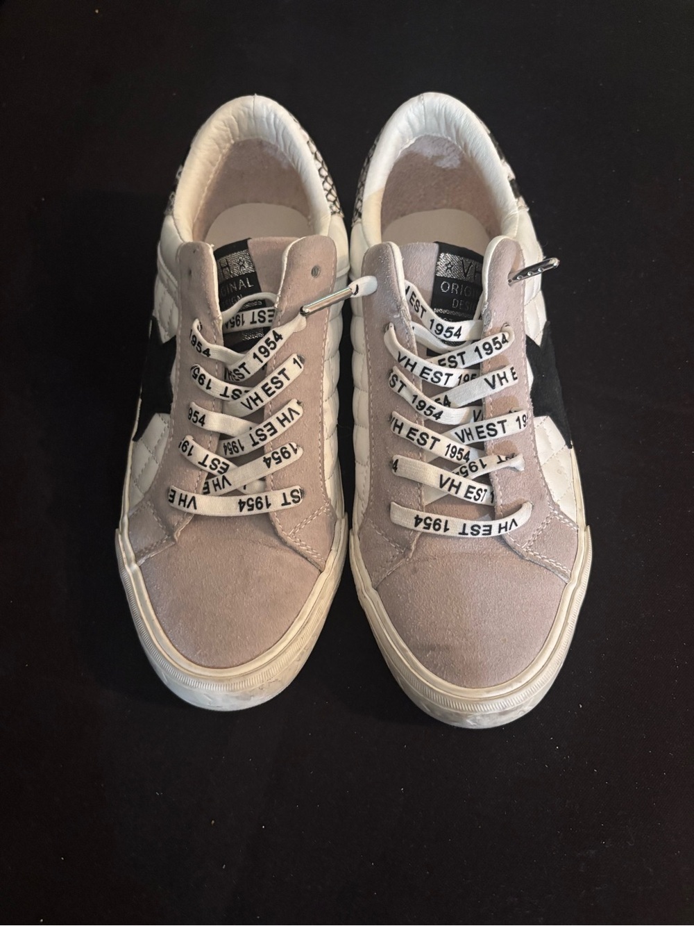 Vintage Havana Women's Grey and White Trainers  Giuseppe Zanotti